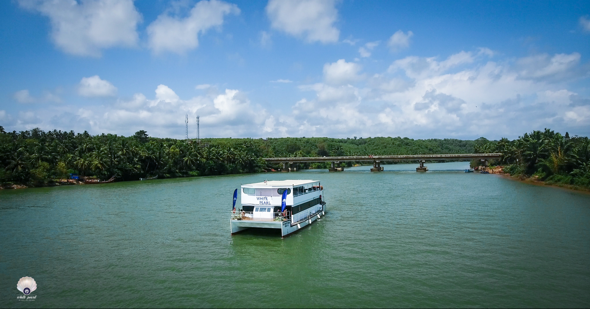 White Pearl at Anchor